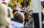 Protest przed Muzeum Wsi Lubelskiej w sprawie zwolnionych pracowników (zdjęcie 5)