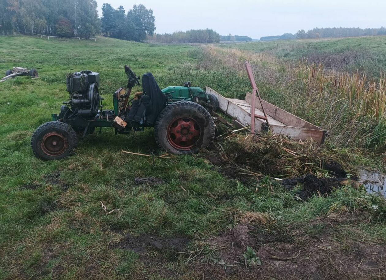  Tragiczny wypadek na terenie gminy Siedliszcze  - Autor: Policja