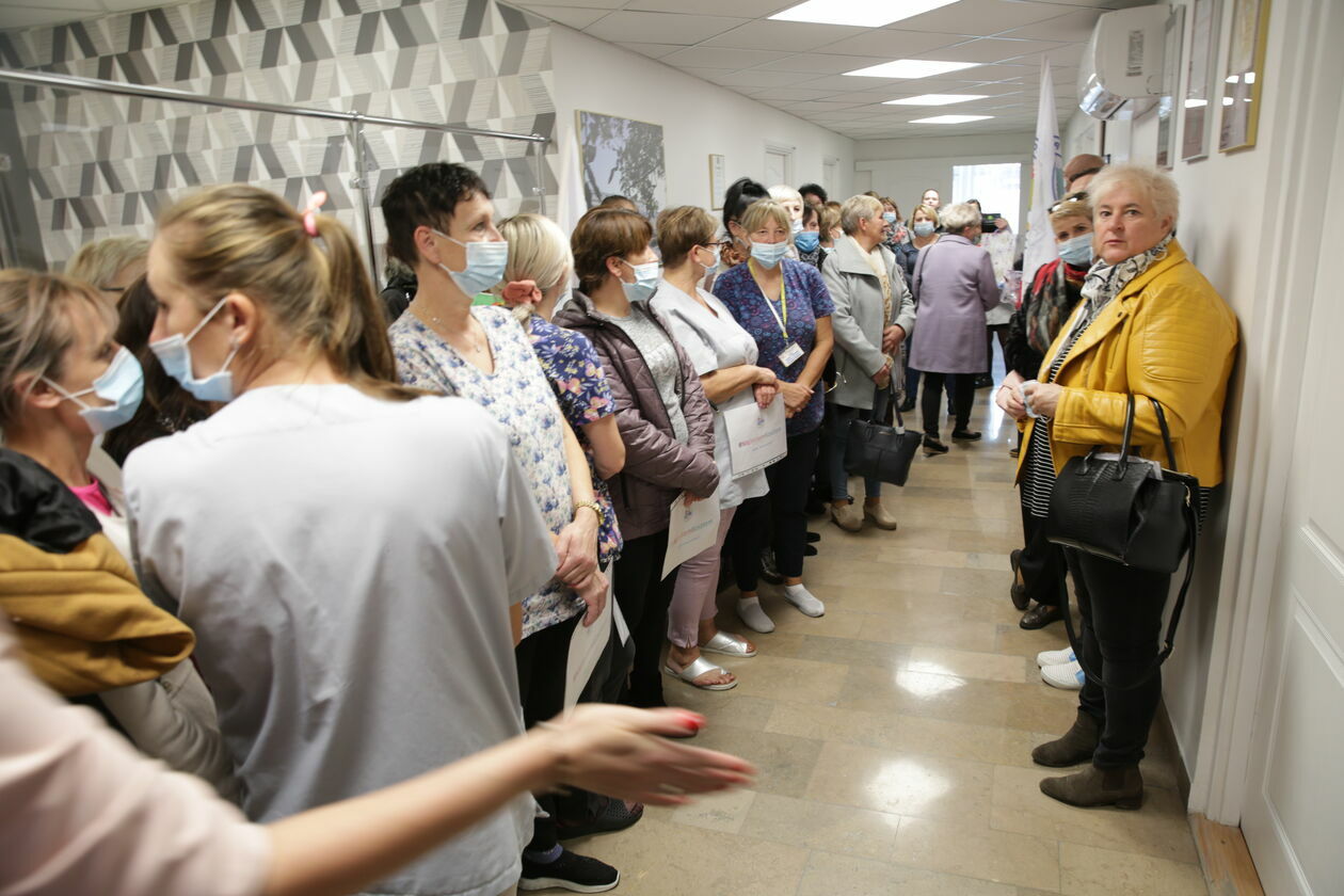  Pracownicy niemedyczni Wojewódzkiego Szpitala Specjalistycznego w Lublinie domagają się podwyżek (zdjęcie 4) - Autor: Paweł Buczkowski