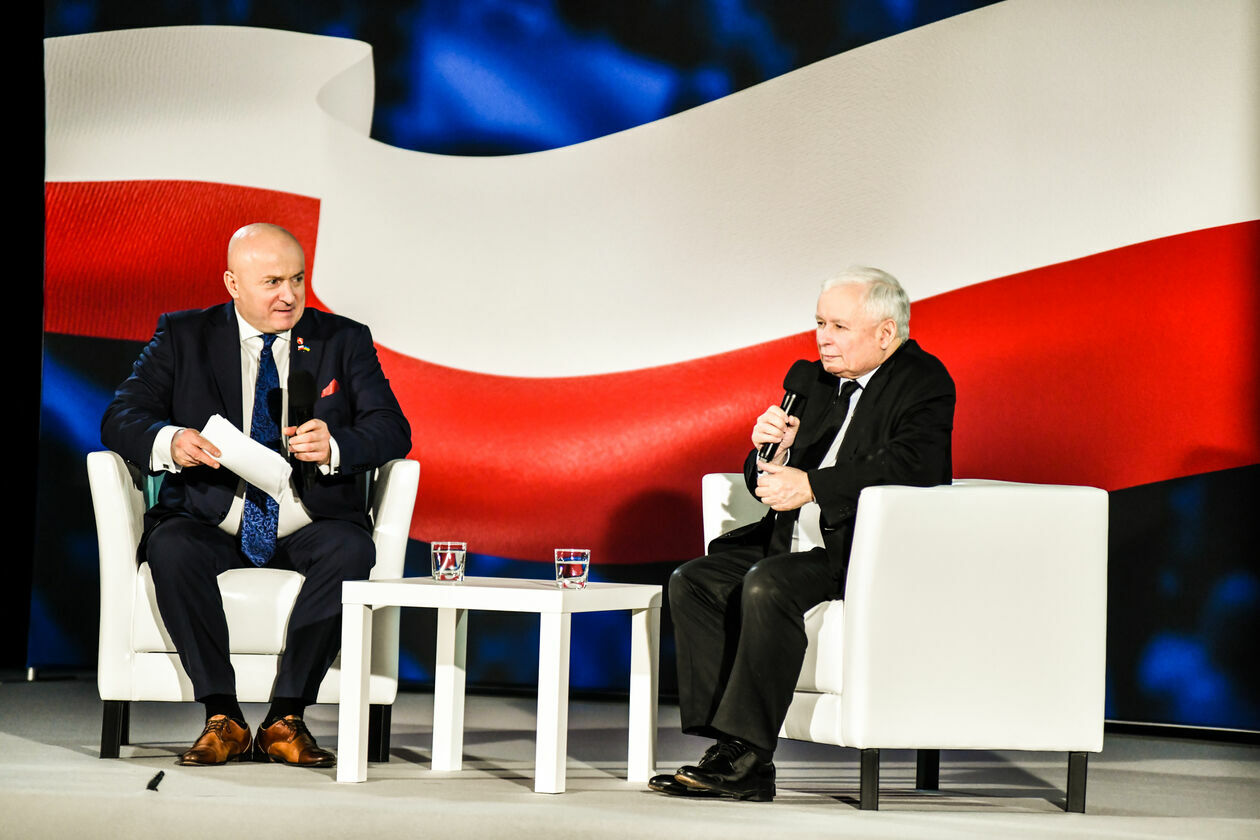  Jarosław Kaczyński w Kraśniku (zdjęcie 1) - Autor: Tomasz Tylus