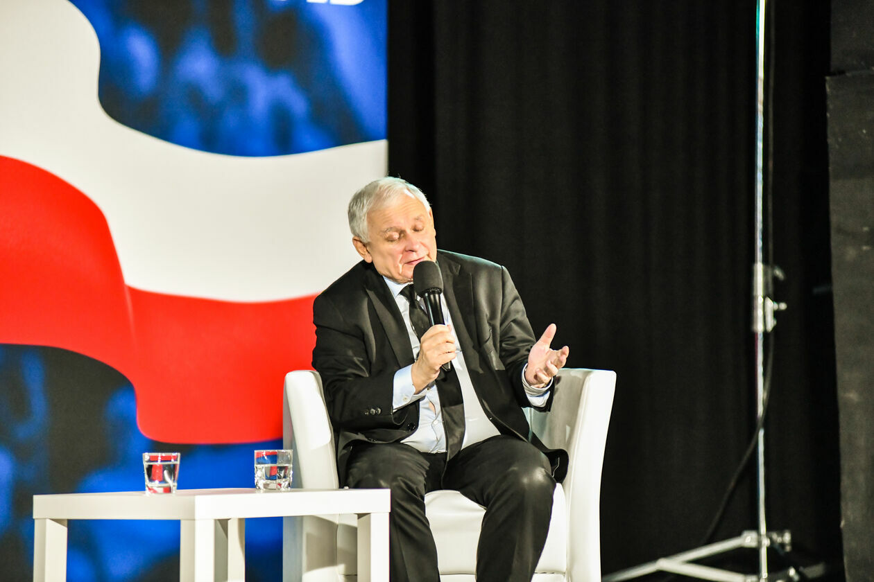  Jarosław Kaczyński w Kraśniku (zdjęcie 1) - Autor: Tomasz Tylus