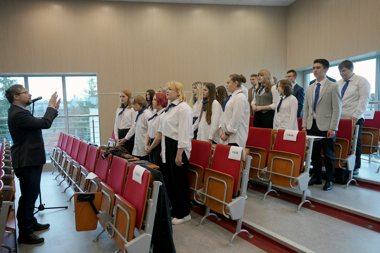  Inauguracja roku akademickiego w Lubelskiej Akademii WSEI (zdjęcie 54) - Autor: Michał Siudziński