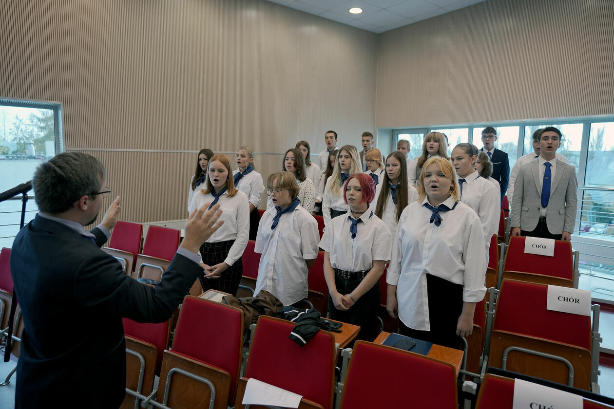  Inauguracja roku akademickiego w Lubelskiej Akademii WSEI (zdjęcie 56) - Autor: Michał Siudziński