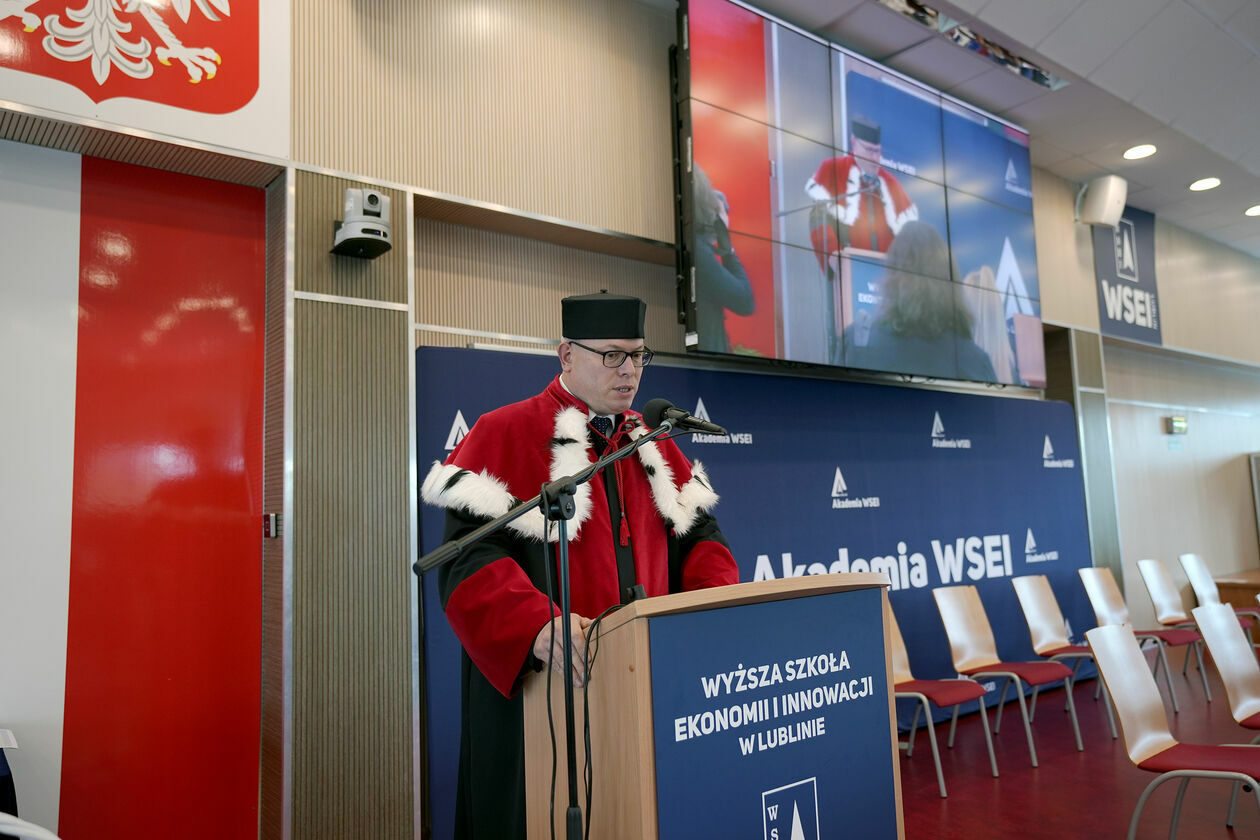  Inauguracja roku akademickiego w Lubelskiej Akademii WSEI (zdjęcie 2) - Autor: Michał Siudziński