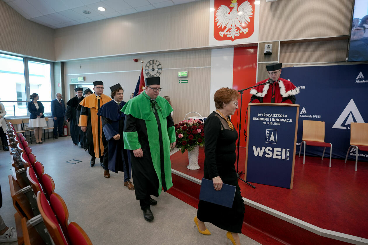  Inauguracja roku akademickiego w Lubelskiej Akademii WSEI (zdjęcie 59) - Autor: Michał Siudziński