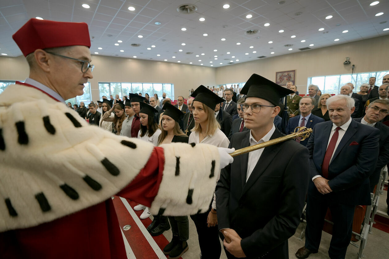  Inauguracja roku akademickiego w Lubelskiej Akademii WSEI (zdjęcie 14) - Autor: Michał Siudziński