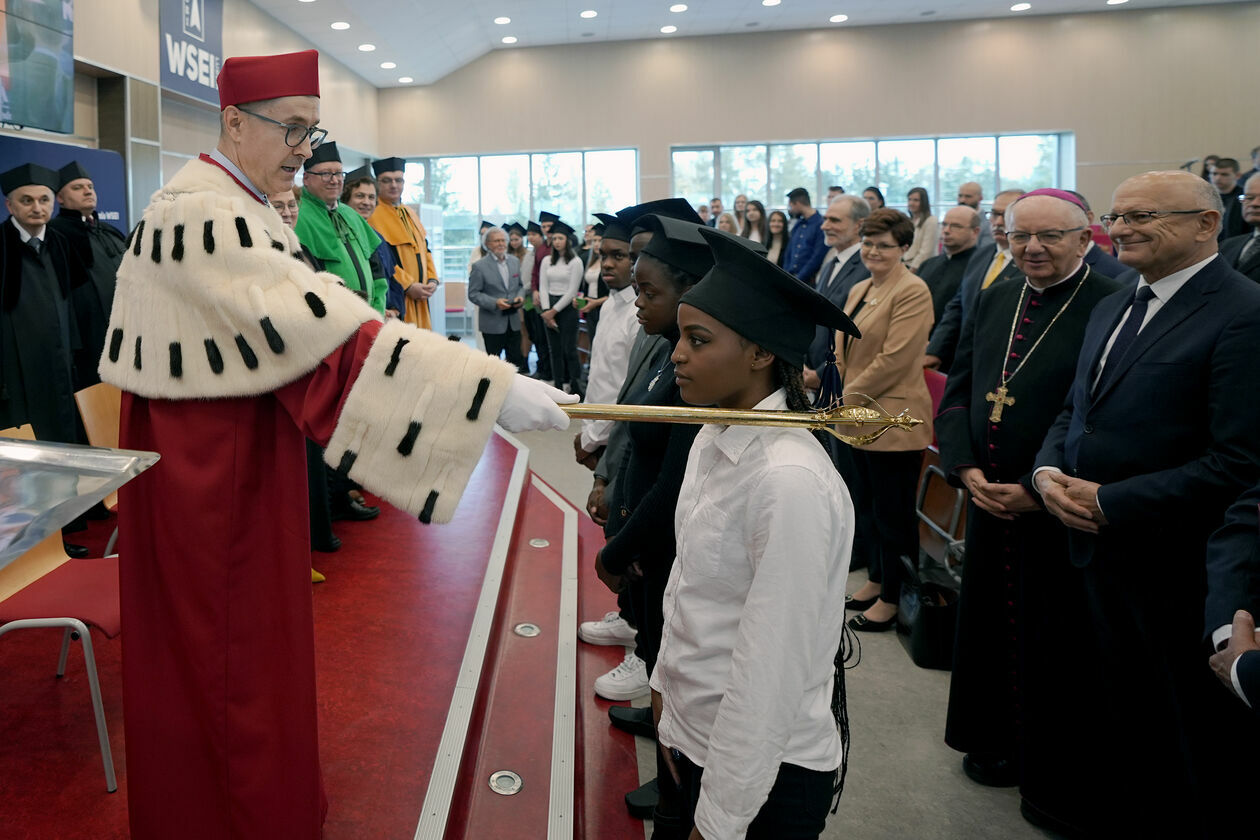  Inauguracja roku akademickiego w Lubelskiej Akademii WSEI (zdjęcie 7) - Autor: Michał Siudziński