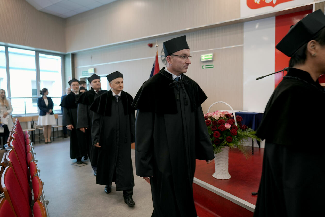  Inauguracja roku akademickiego w Lubelskiej Akademii WSEI (zdjęcie 58) - Autor: Michał Siudziński