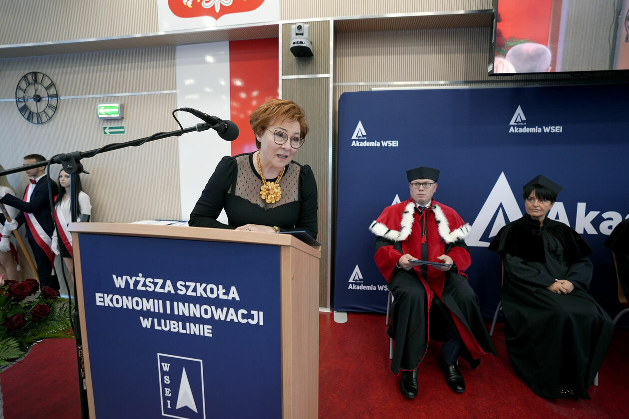  Inauguracja roku akademickiego w Lubelskiej Akademii WSEI (zdjęcie 19) - Autor: Michał Siudziński