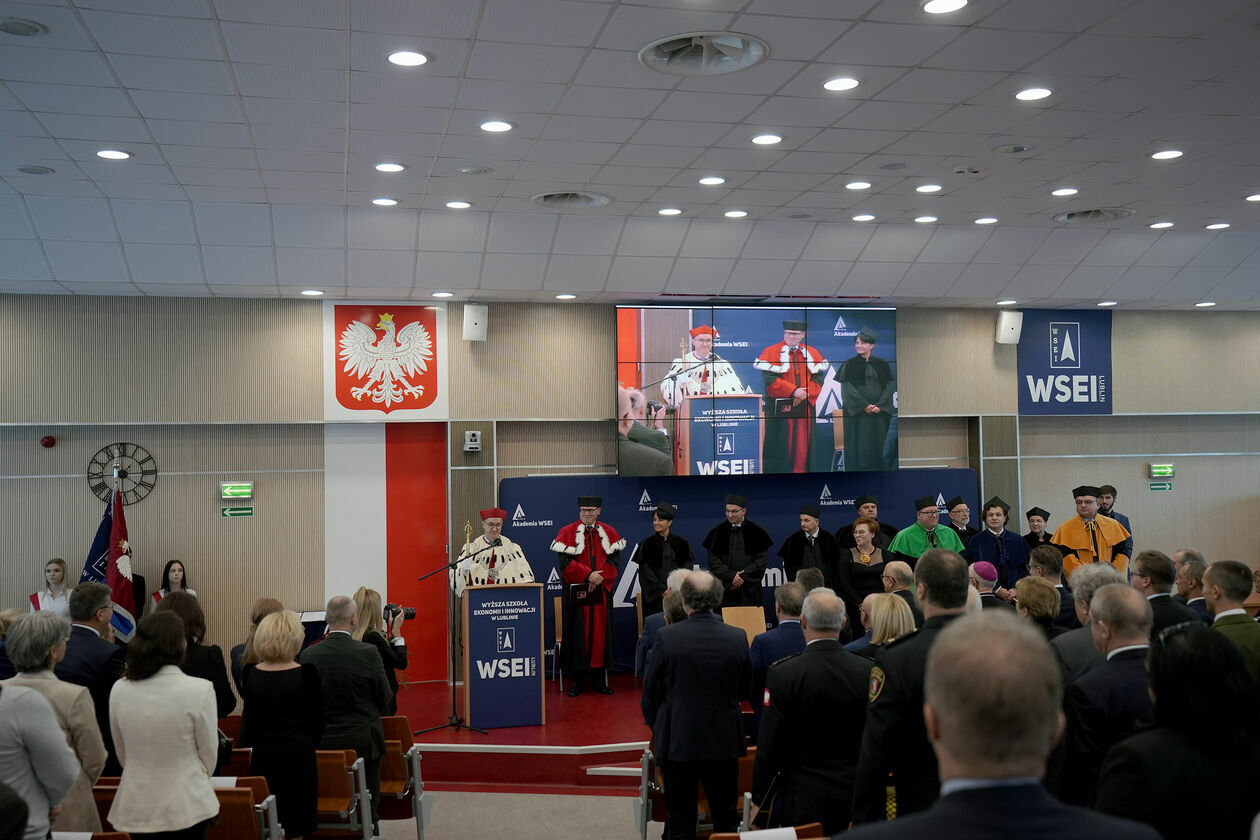  Inauguracja roku akademickiego w Lubelskiej Akademii WSEI (zdjęcie 6) - Autor: Michał Siudziński