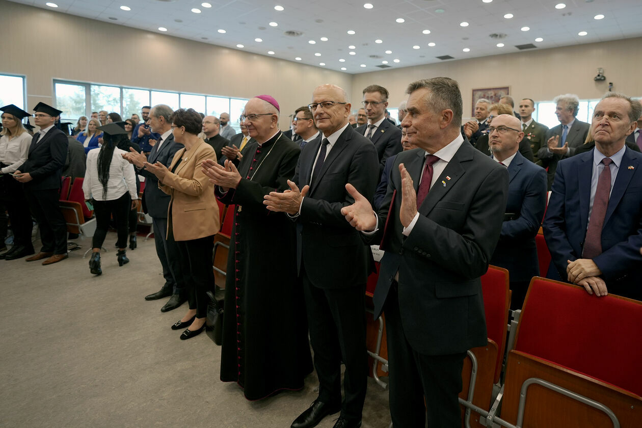  Inauguracja roku akademickiego w Lubelskiej Akademii WSEI (zdjęcie 5) - Autor: Michał Siudziński