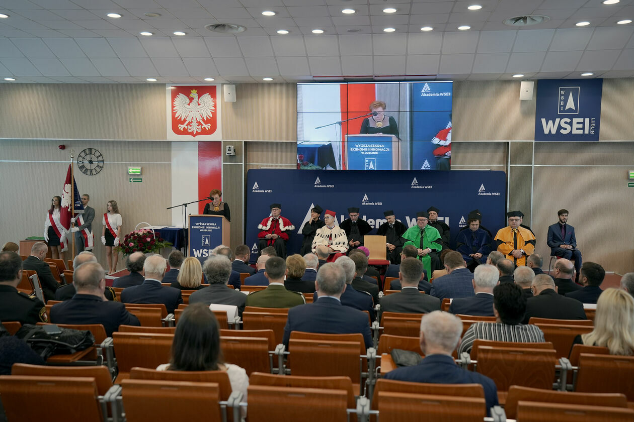  Inauguracja roku akademickiego w Lubelskiej Akademii WSEI (zdjęcie 18) - Autor: Michał Siudziński