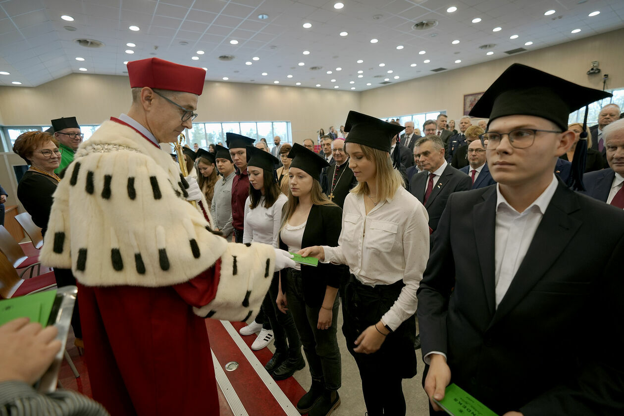  Inauguracja roku akademickiego w Lubelskiej Akademii WSEI (zdjęcie 11) - Autor: Michał Siudziński
