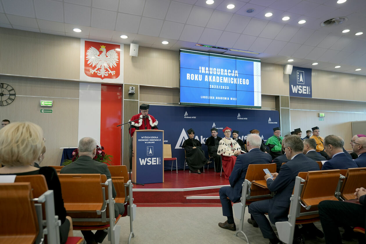  Inauguracja roku akademickiego w Lubelskiej Akademii WSEI (zdjęcie 20) - Autor: Michał Siudziński