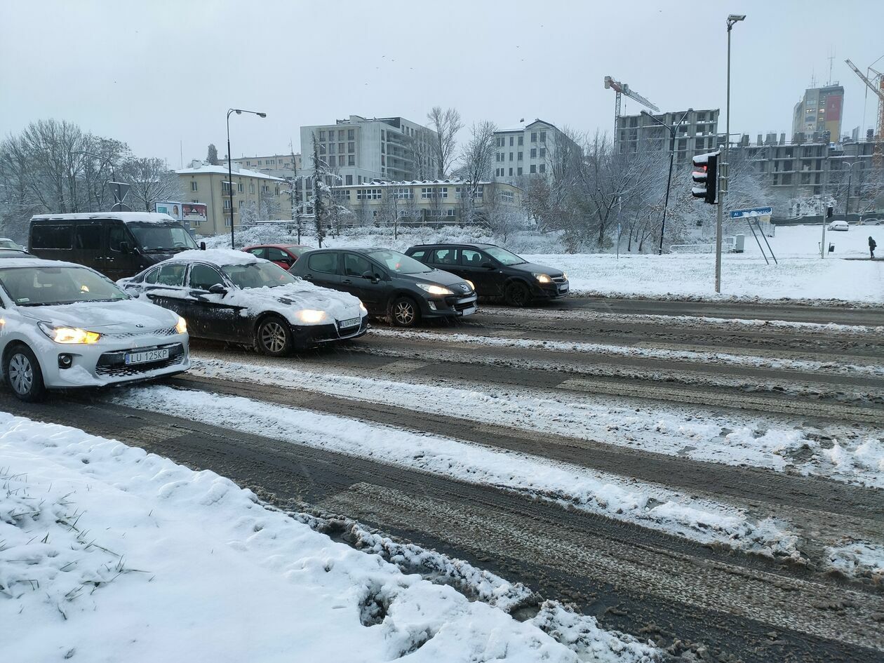  Atak zimy w Lublinie (zdjęcie 3) - Autor: Paweł Buczkowski