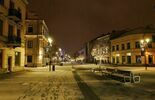 Lublin nocą podczas opadów śniegu (zdjęcie 4)