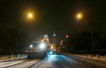 Lublin nocą podczas opadów śniegu (zdjęcie 3)