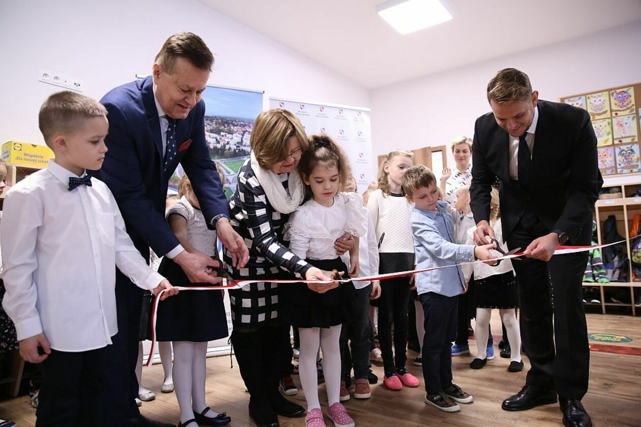  Otwarcie nowego segmentu Oddziałów Przedszkolnych w Szkole Podstawowej nr 4 w Świdniku (zdjęcie 7) - Autor: Urząd Miasta Świdnik