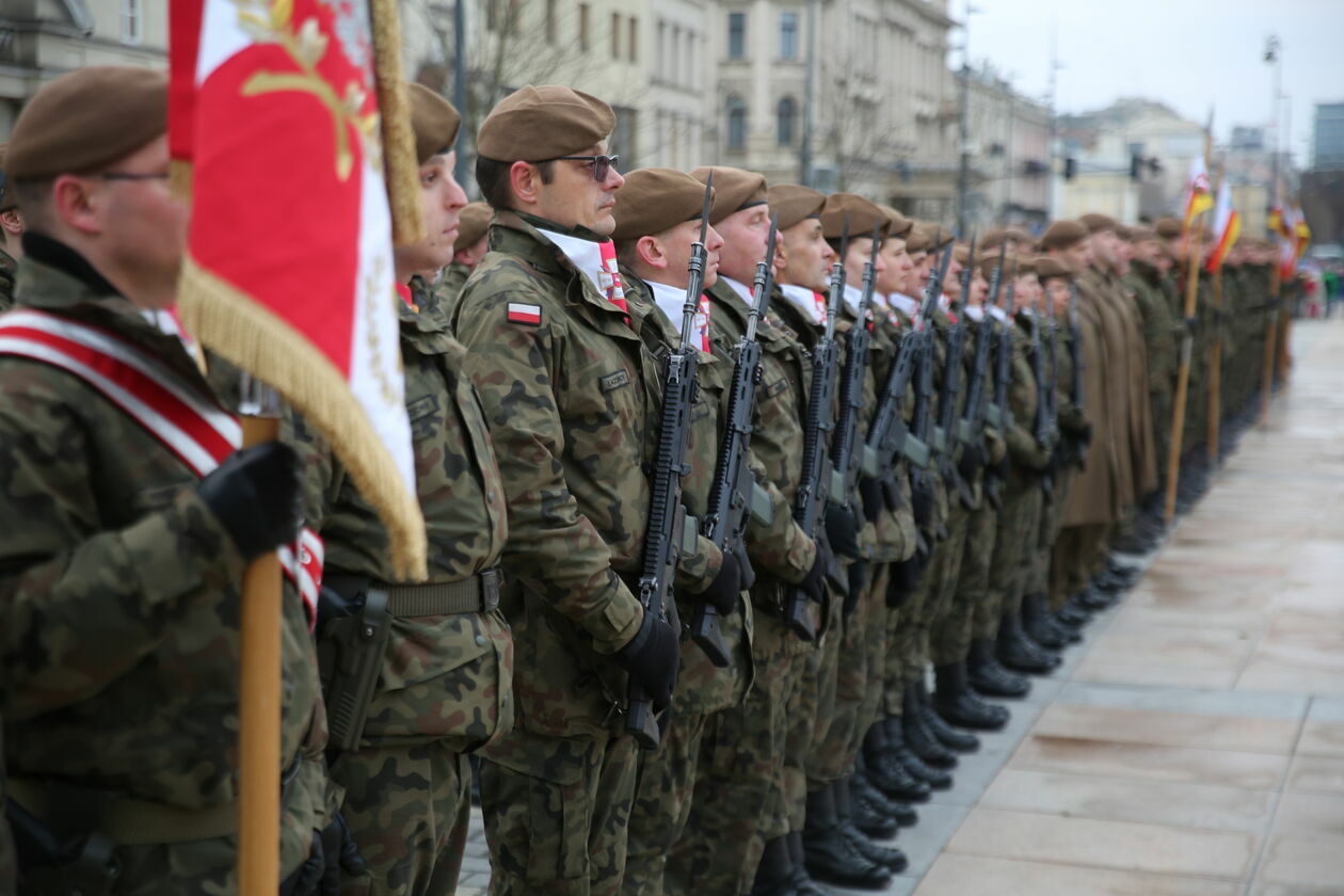  Przekazanie obowiązków dowódcy 2. Lubelskiej Brygady Obrony Terytorialnej (zdjęcie 6) - Autor: Paweł Buczkowski