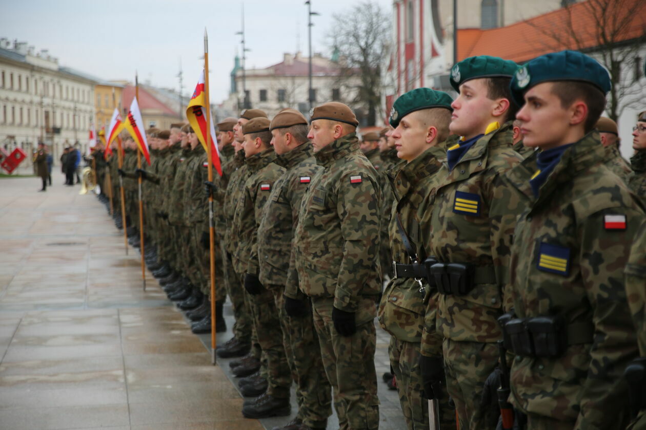  Przekazanie obowiązków dowódcy 2. Lubelskiej Brygady Obrony Terytorialnej (zdjęcie 9) - Autor: Paweł Buczkowski