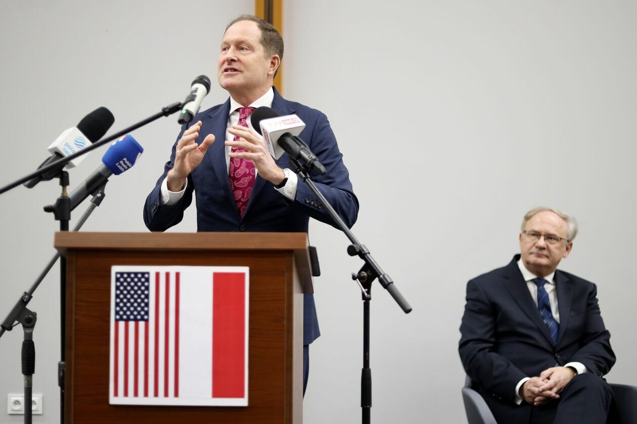  Ambasador USA Mark Brzezinski na UMCS  - Autor: Klaudia Olender / UMCS