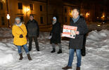 STOP mowie nienawiści - pikieta na Rynku Solnym w Zamościu (zdjęcie 3)