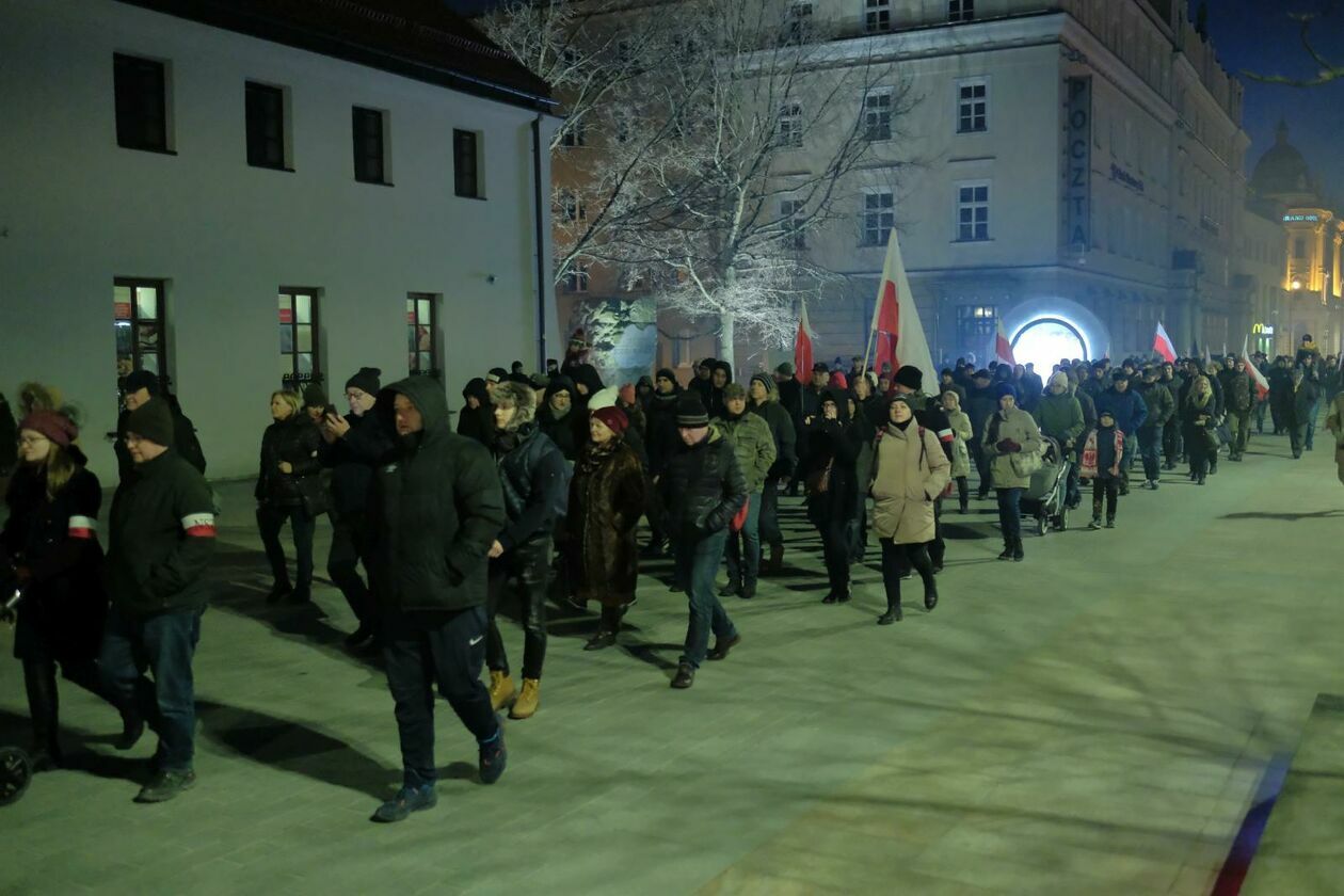  Lubelski Marsz Pamięci Żołnierzy Wyklętych (zdjęcie 29) - Autor: DW