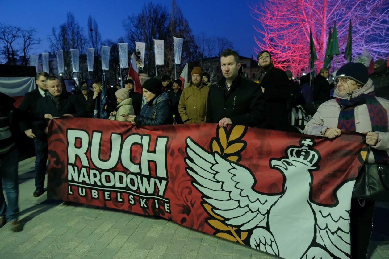  Lubelski Marsz Pamięci Żołnierzy Wyklętych (zdjęcie 8) - Autor: DW