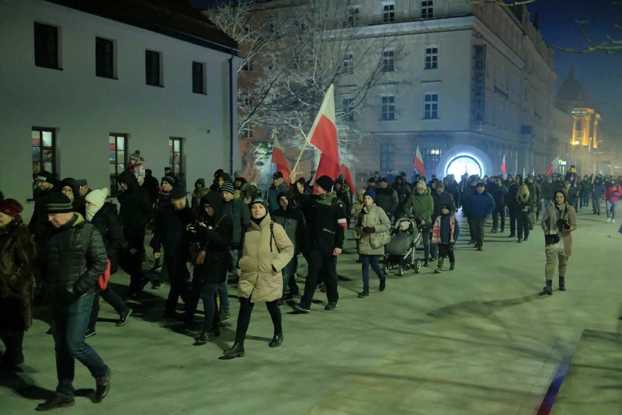  Lubelski Marsz Pamięci Żołnierzy Wyklętych (zdjęcie 30) - Autor: DW