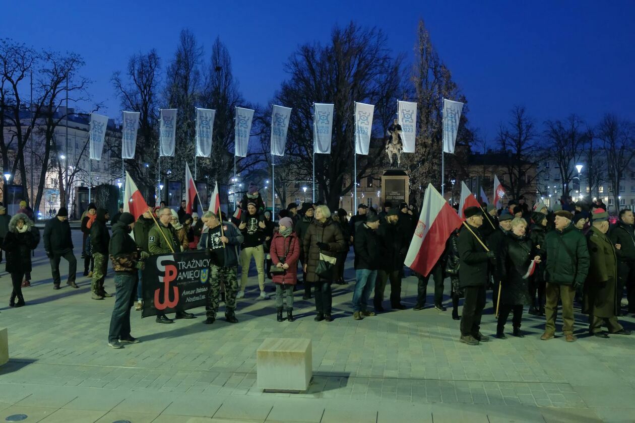  Lubelski Marsz Pamięci Żołnierzy Wyklętych (zdjęcie 10) - Autor: DW