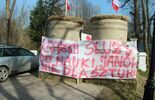 Protest pracowników stadniny w Janowie Podlaskim  (zdjęcie 4)