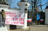 Protest pracowników stadniny w Janowie Podlaskim  (zdjęcie 5)