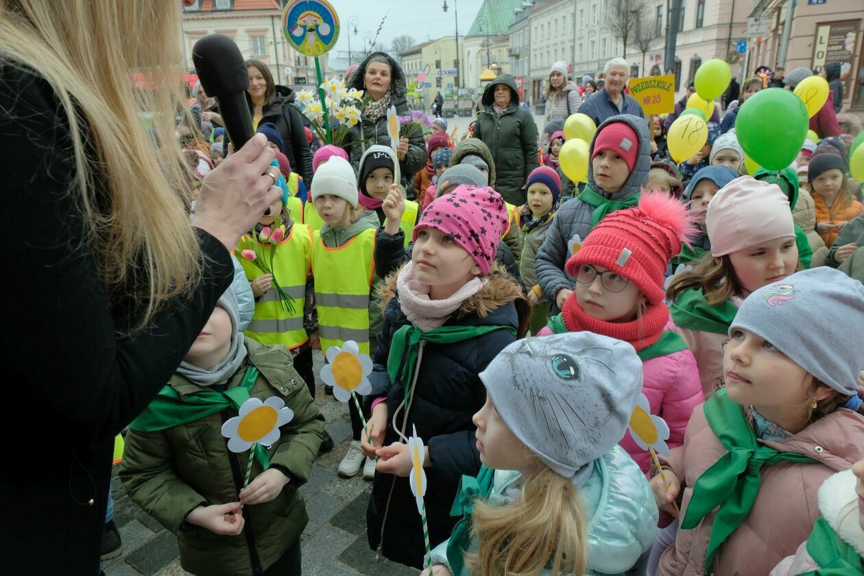  Lubelskie przedszkolaki świętowały pierwszy dzień wiosny (zdjęcie 7) - Autor: DW