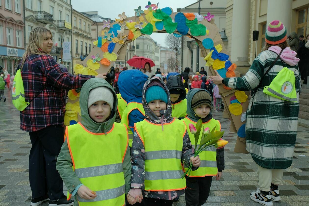  Lubelskie przedszkolaki świętowały pierwszy dzień wiosny (zdjęcie 22) - Autor: DW