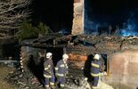 Pożar domu w Majdanie Sitanieckim (zdjęcie 2)