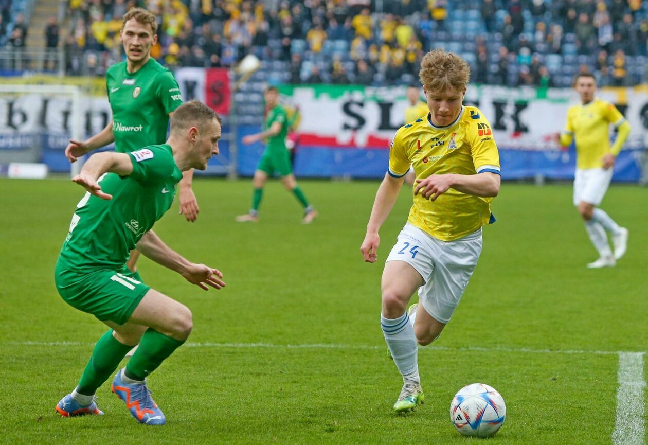  Motor Lublin – Śląsk II Wrocław 3:0 (zdjęcie 1) - Autor: Wojciech Szubartowski