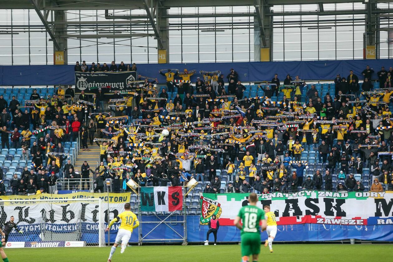  Motor Lublin – Śląsk II Wrocław 3:0 (zdjęcie 11) - Autor: Wojciech Szubartowski