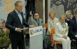 Donald Tusk w Lublinie - posiedzenie klubu parlamentarnego (zdjęcie 4)
