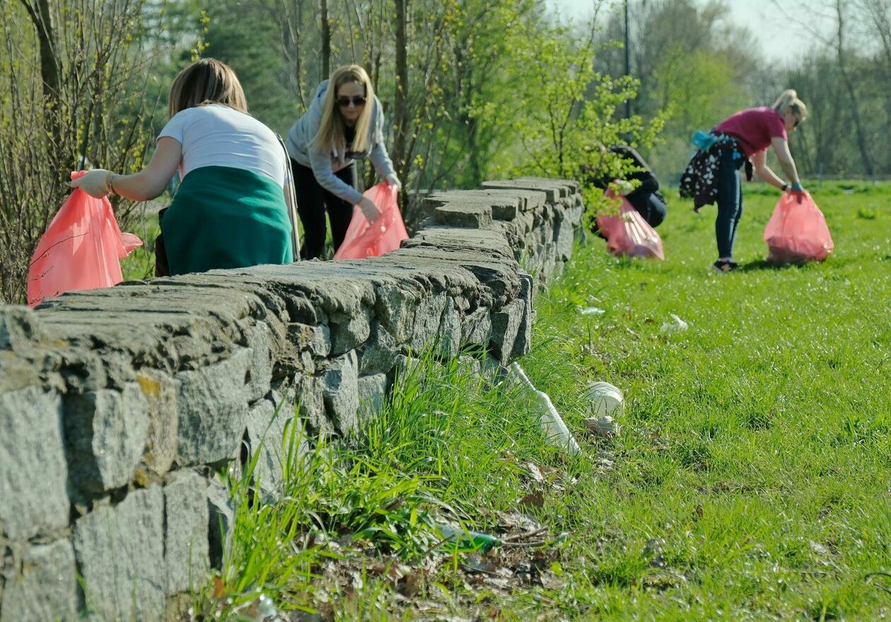  Sprzątanie miasta z okazji Dnia Ziemi (zdjęcie 10) - Autor: DW