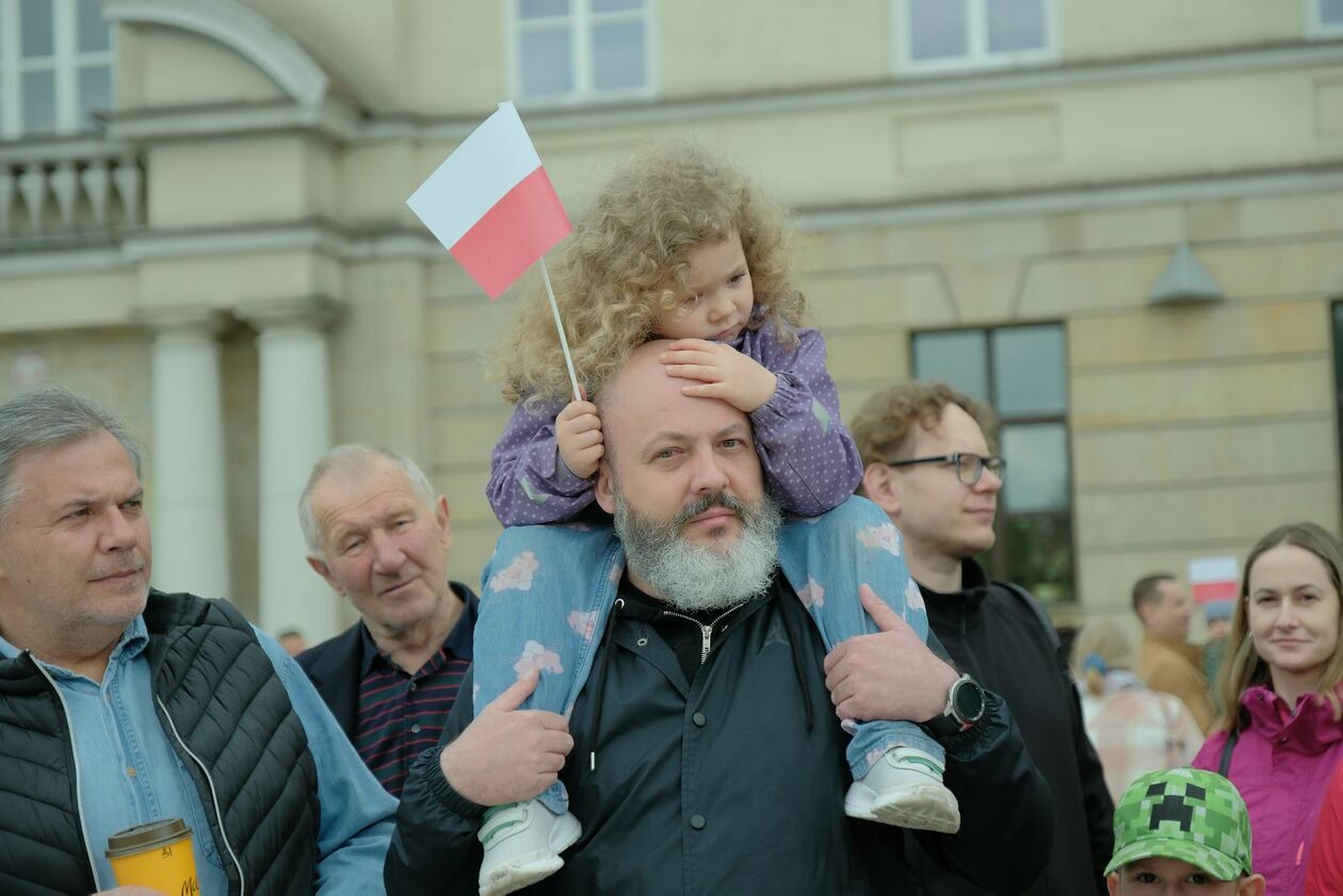  232 rocznica uchwalenia Konstytucji 3 Maja w Lublinie (zdjęcie 95) - Autor: DW