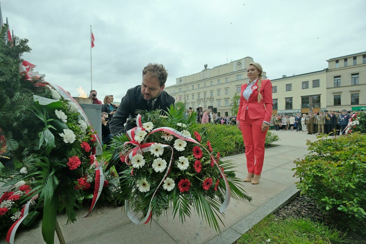  232 rocznica uchwalenia Konstytucji 3 Maja w Lublinie (zdjęcie 43) - Autor: DW