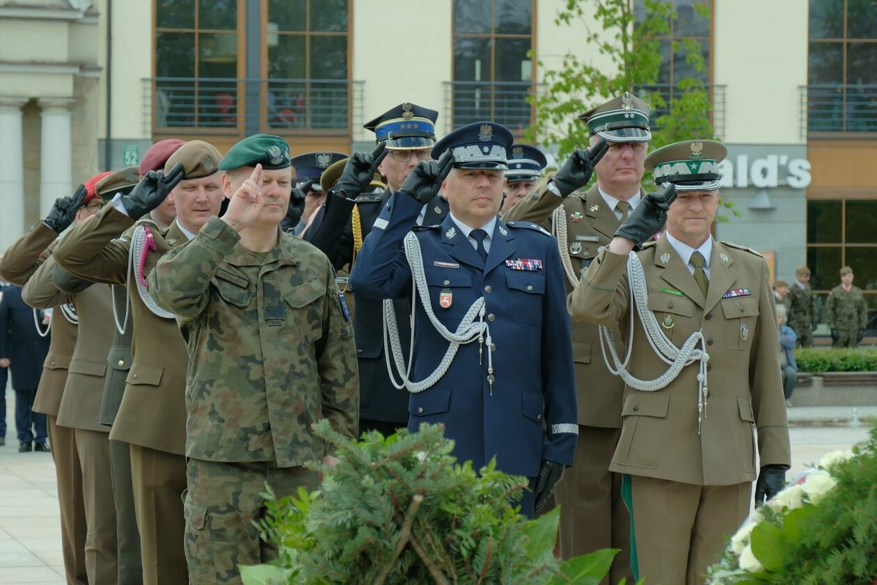  Lubelskie obchody 78 rocznicy zakończenia II Wojny Światowej (zdjęcie 19) - Autor: DW