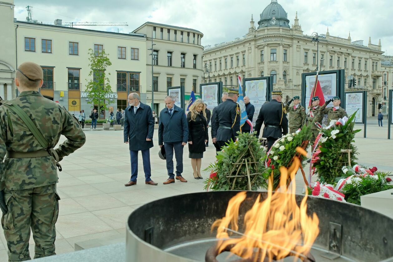  Lubelskie obchody 78 rocznicy zakończenia II Wojny Światowej (zdjęcie 18) - Autor: DW