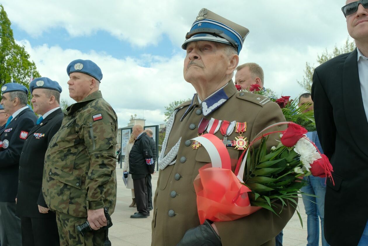  Lubelskie obchody 78 rocznicy zakończenia II Wojny Światowej (zdjęcie 9) - Autor: DW