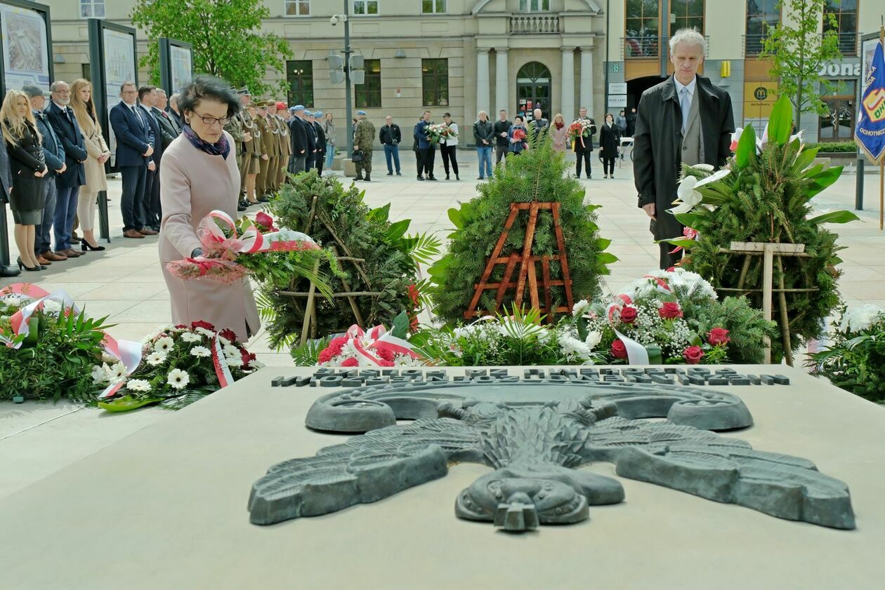  Lubelskie obchody 78 rocznicy zakończenia II Wojny Światowej (zdjęcie 22) - Autor: DW