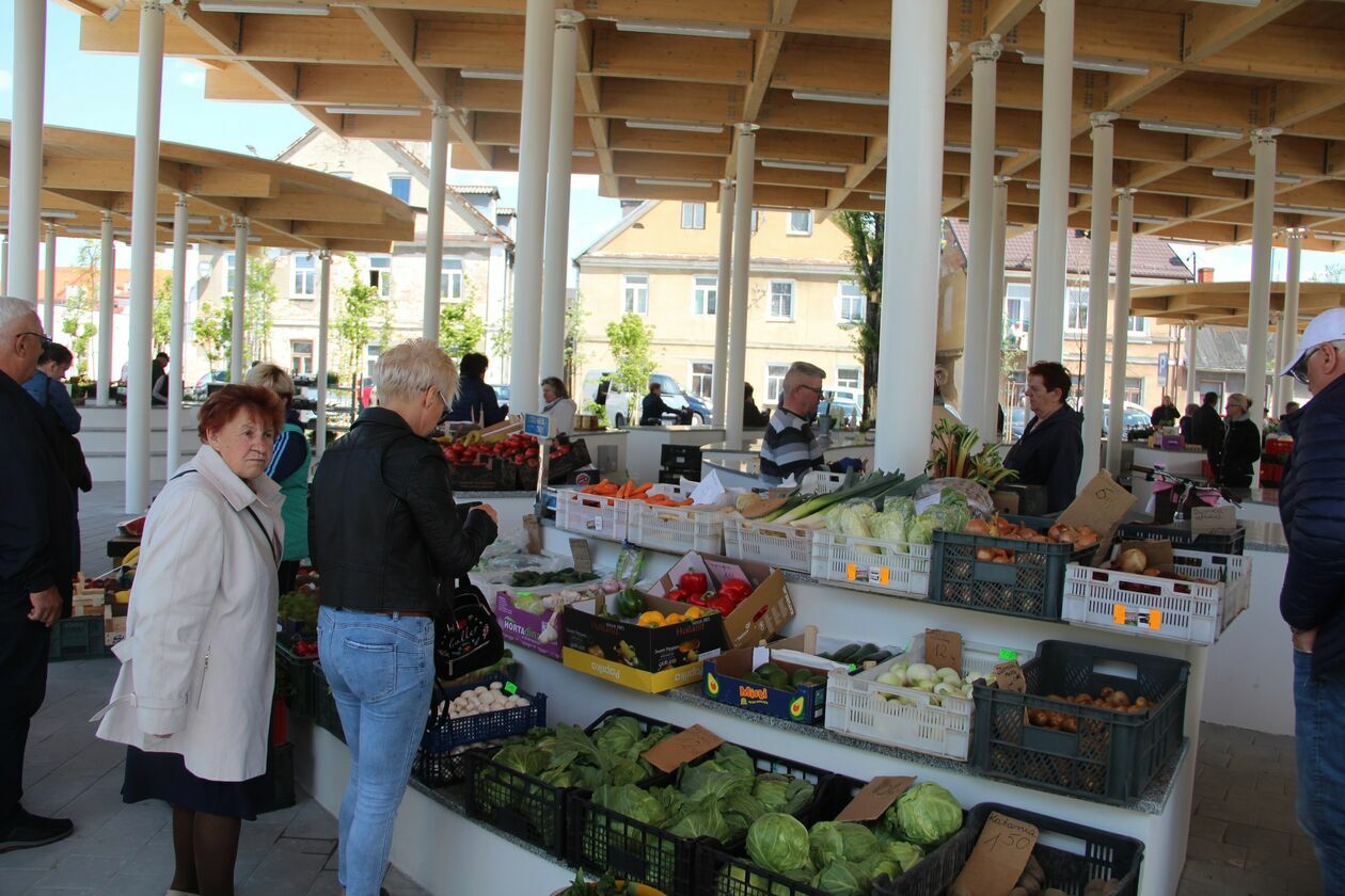  Otwarcie babskiego rynku w Białej Podlaskiej (zdjęcie 7) - Autor: Ewelina Burda