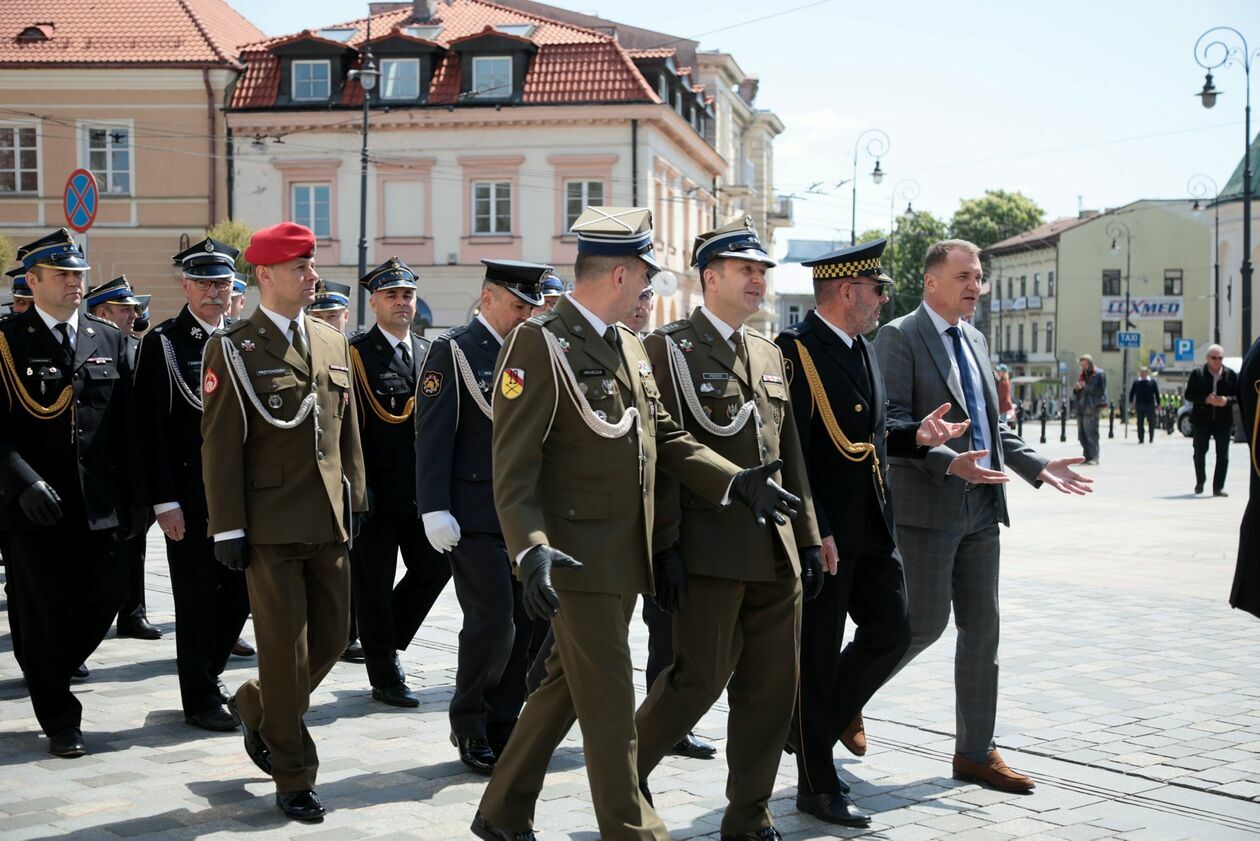  Wojewódzkie obchody Dnia Strażaka  (zdjęcie 17) - Autor: Piotr Michalski 