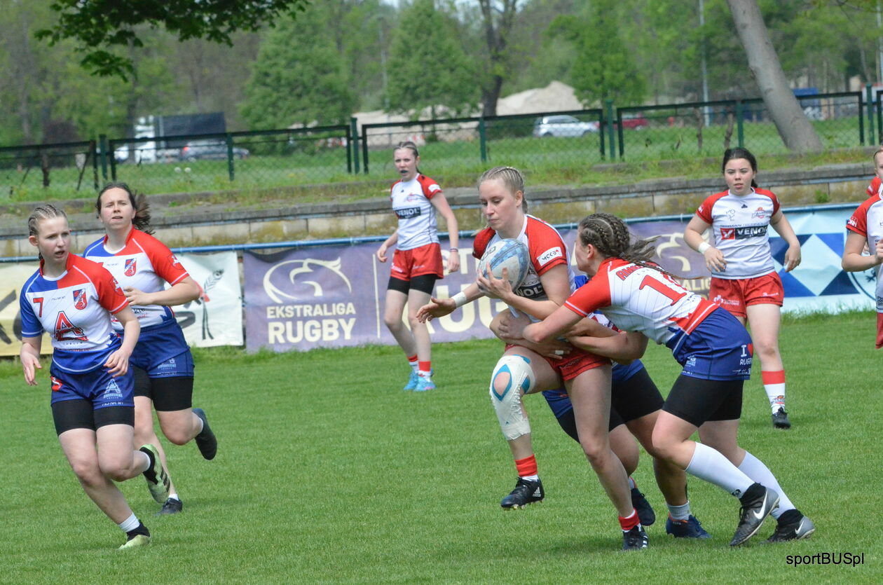 IV Turnieju Mistrzostw Polski Rugby 7 Kobiet U 16 - Autor: FOTO: JACEK MĘCZYŃSKI/SPORTBUS.PL