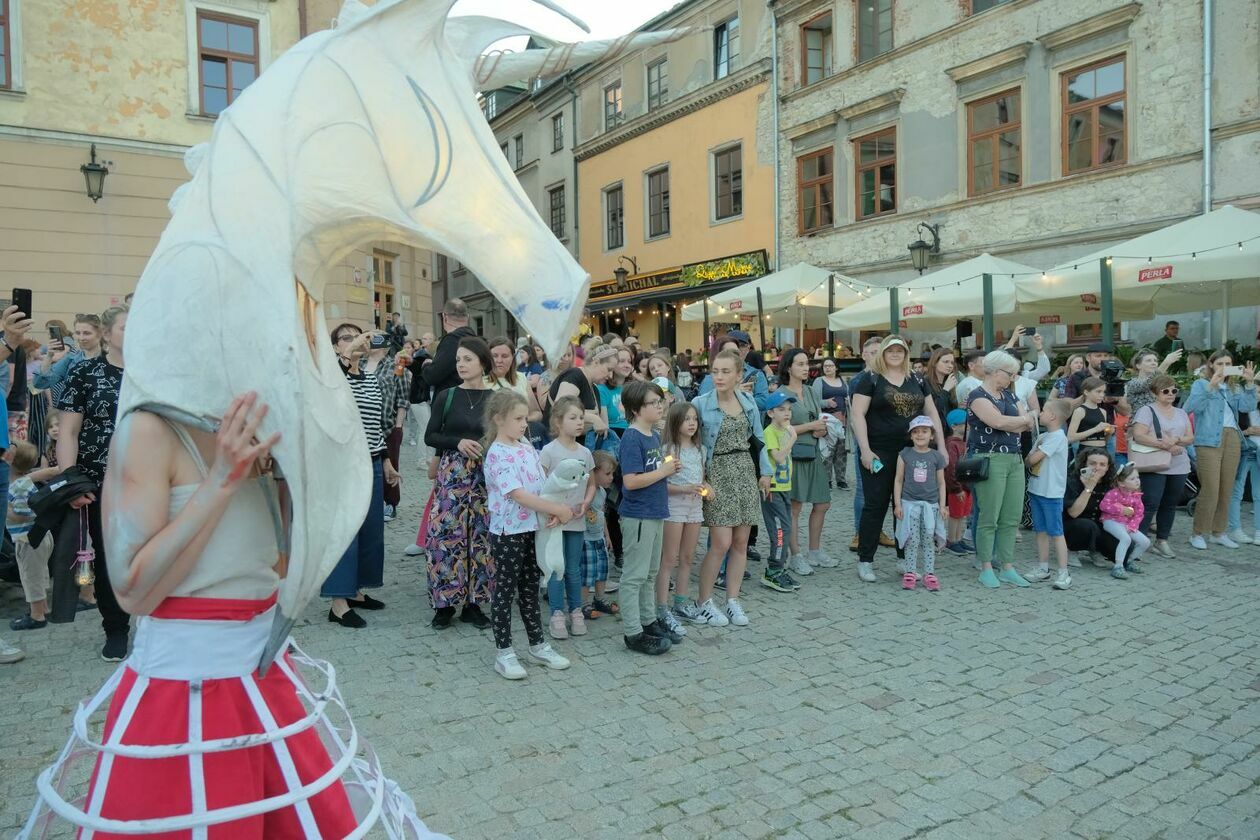  Świetlny korowód rozpoczął Międzynarodowy Festiwal Literatury i Rozwoju Dzieci Alfabet  (zdjęcie 7) - Autor: DW