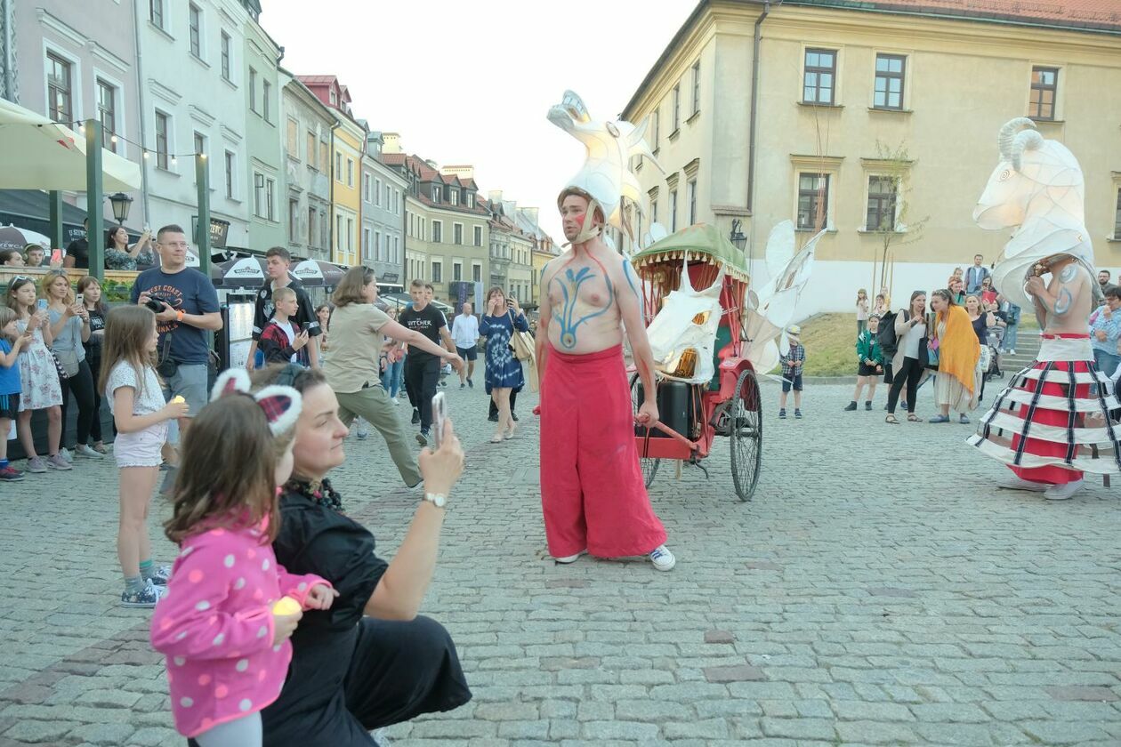  Świetlny korowód rozpoczął Międzynarodowy Festiwal Literatury i Rozwoju Dzieci Alfabet  (zdjęcie 3) - Autor: DW